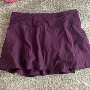 Lululemon purple tennis skirt size 4